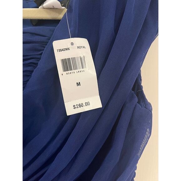 Tadashi Shoji Fern Style Royal Dress NWT Sz. M - Picture 4 of 7